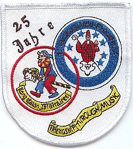 Armemblem der Vll Freud und der Long Eaton Militaires