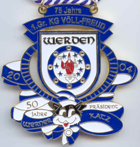 Jubilumsorden Prsident Werner Katz 2004