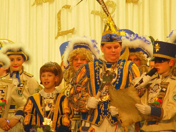 Kinderprinzenpaar Fabian I. & Svenja II.